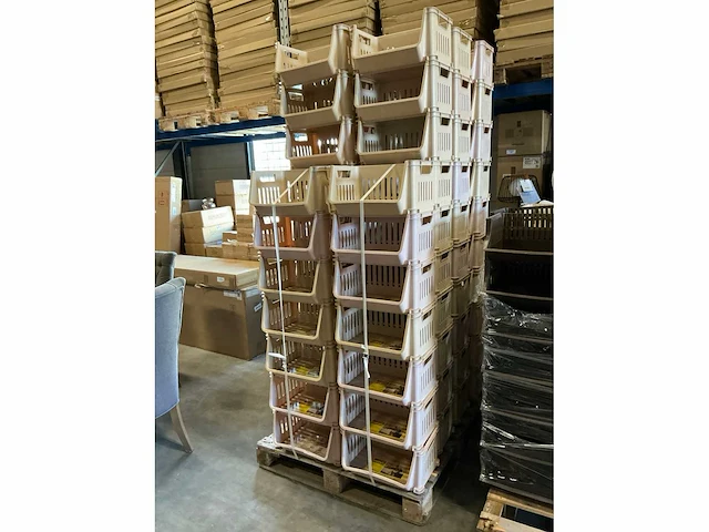 Partij curver stapelbakken 43x33x23cm (74x) - afbeelding 3 van  3