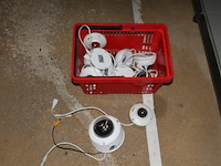 Partij dahua ip bewaking camera's c.a. 9 stuks - afbeelding 1 van  7