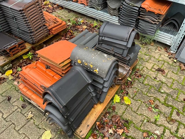 Partij dakpannen met stelling - afbeelding 4 van  10