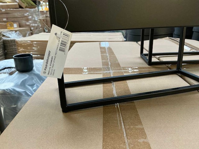 Partij deco tray stand rectangular h45cm (128x) - afbeelding 2 van  2