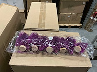 Partij decoratie kerstboompjes h12cm (1110x) - afbeelding 2 van  6