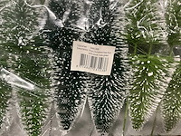 Partij decoratie kerstboompjes on stick (468x) - afbeelding 3 van  5