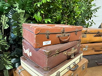 Partij decoratie koffers (7x) - afbeelding 2 van  5