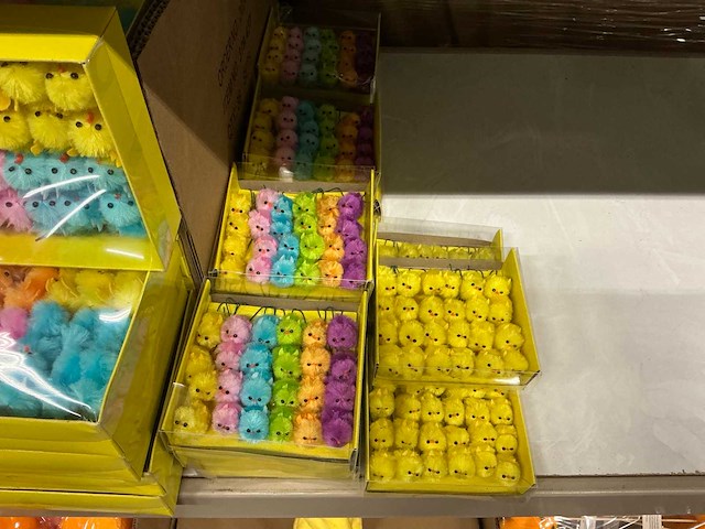 Partij decoratie kuikentjes (105x) - afbeelding 2 van  9