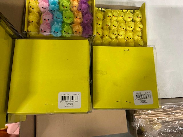 Partij decoratie kuikentjes (105x) - afbeelding 5 van  9