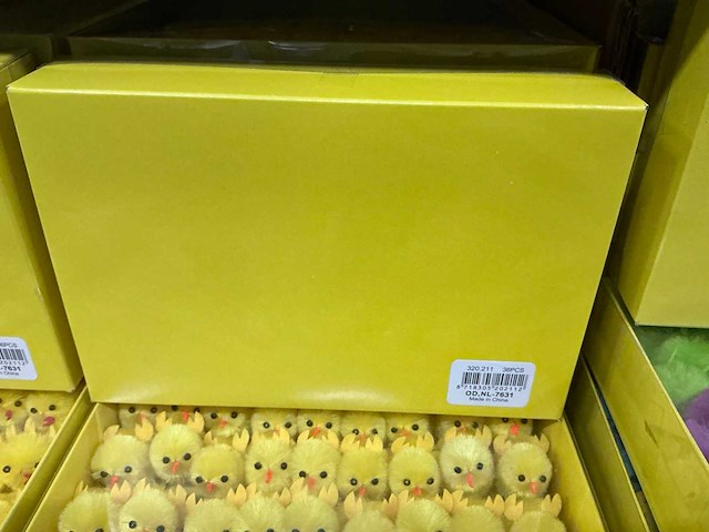 Partij decoratie kuikentjes (105x) - afbeelding 8 van  9