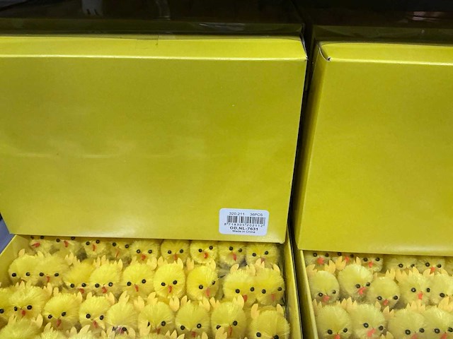 Partij decoratie kuikentjes (105x) - afbeelding 9 van  9