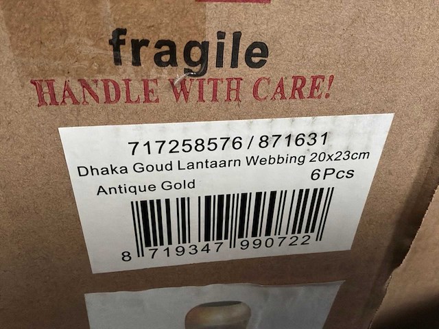 Partij decoratie lantaarns - afbeelding 6 van  7