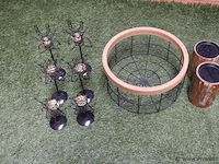 Partij decoratie o.a. waxinelichthouders - afbeelding 1 van  7