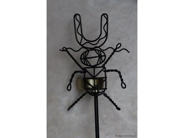 Partij decoratie o.a. waxinelichthouders - afbeelding 5 van  7