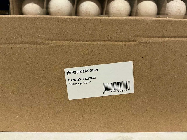 Partij decoratie turkey/goose eggs (276x) - afbeelding 4 van  6