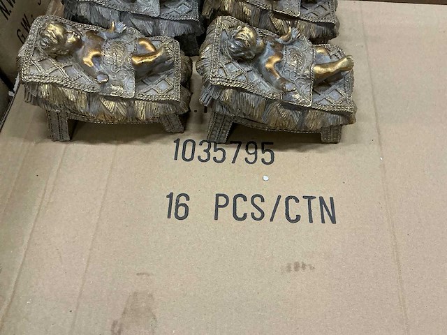 Partij decoratieve beeldjes (116x) - afbeelding 4 van  5