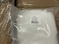 Partij decoratieve curly white 350gr per zak (24x) - afbeelding 2 van  4