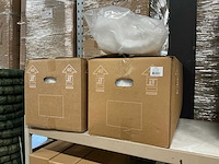 Partij decoratieve curly white 350gr per zak (24x) - afbeelding 3 van  4