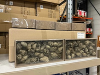 Partij decoratieve dennenappel stekers (18 verpakkingen) - afbeelding 1 van  3