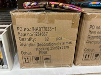 Partij decoration christmas shocking 25x52x2cm (64x) - afbeelding 2 van  3