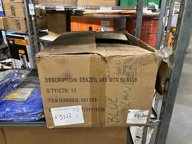 Partij dekzeilen, tiewraps en sleepkabelsets - afbeelding 8 van  11