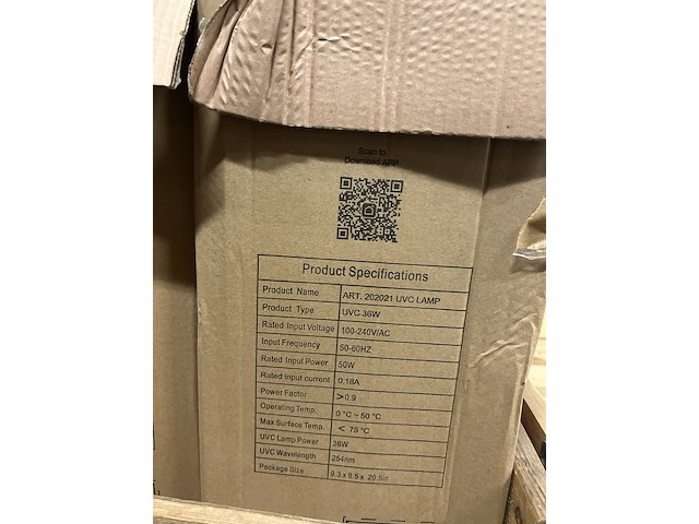 Partij desinfectie tafellamp 36w - afbeelding 2 van  6