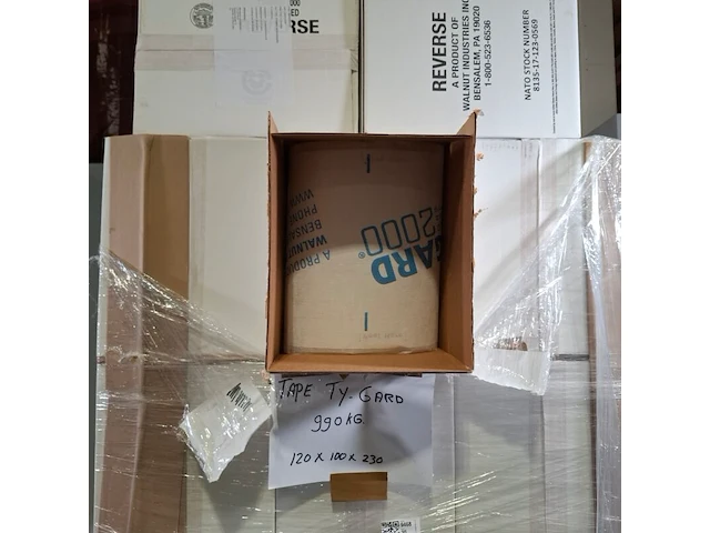 Partij deurafdichttape, walnut industries, ty-gard 2000 reverse tape - afbeelding 2 van  5