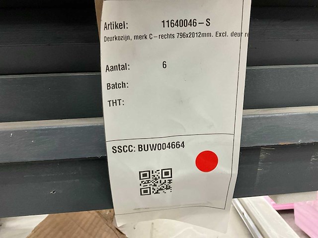 Partij deurkozijnen - afbeelding 6 van  7