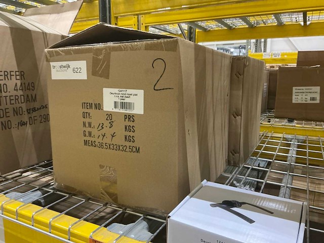 Partij deurkrukken rvs mat zwart (40 stuks) - afbeelding 3 van  4