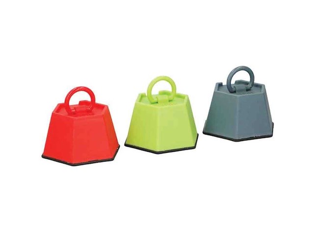 Partij deurstoppers met hendel - 850gr - 12x6 cm (110x) - afbeelding 5 van  5