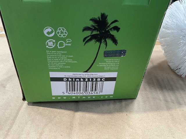 Partij dhink dinosaurus wc borstels (24x) - afbeelding 4 van  5