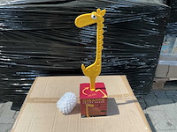 Partij dhink giraffe wc borstels (10x) - afbeelding 1 van  4