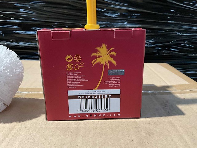 Partij dhink giraffe wc borstels (10x) - afbeelding 4 van  4