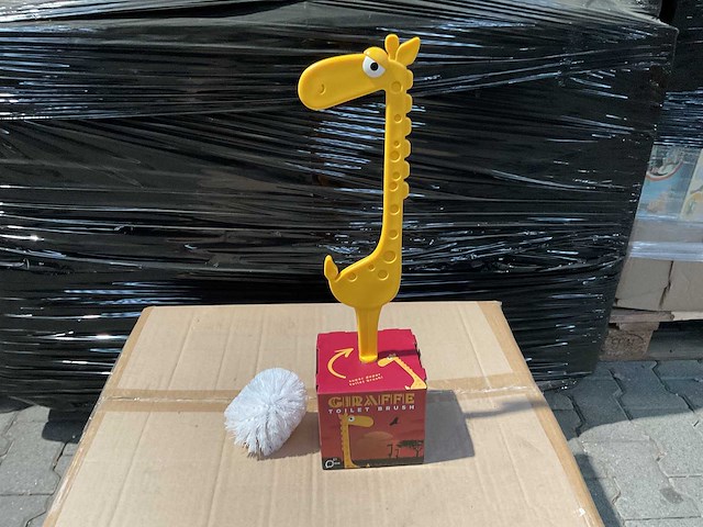 Partij dhink giraffe wc borstels (24x) - afbeelding 4 van  5