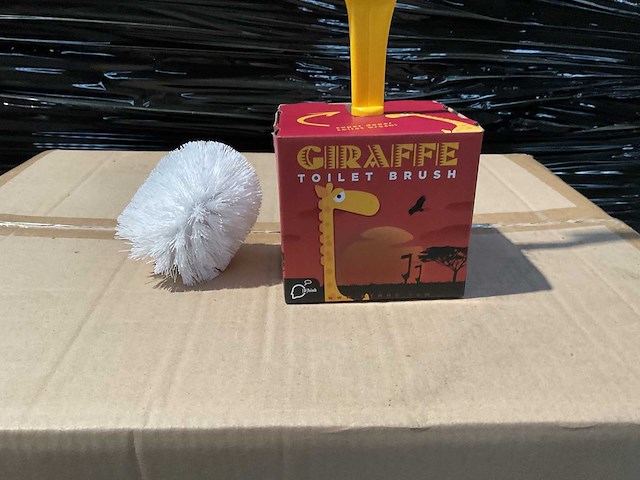 Partij dhink giraffe wc borstels (24x) - afbeelding 2 van  5