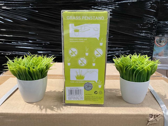 Partij dhink gras pennenstandaard (39x) - afbeelding 2 van  2