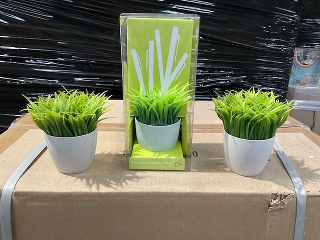 Partij dhink gras pennenstandaard (48x) - afbeelding 1 van  4