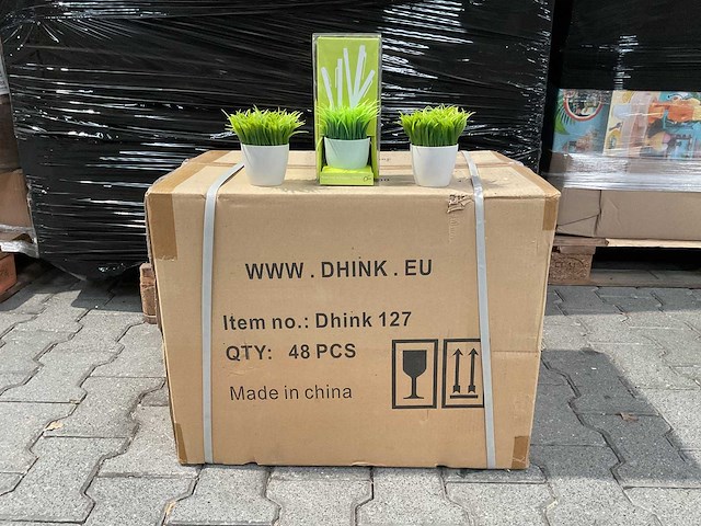 Partij dhink gras pennenstandaard (48x) - afbeelding 4 van  4