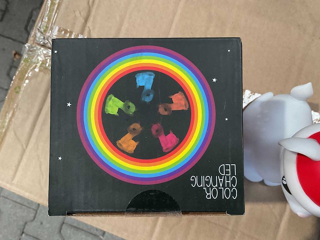 Partij dhink nachtlamp - met kleurverandering - hert (72x) - afbeelding 4 van  6