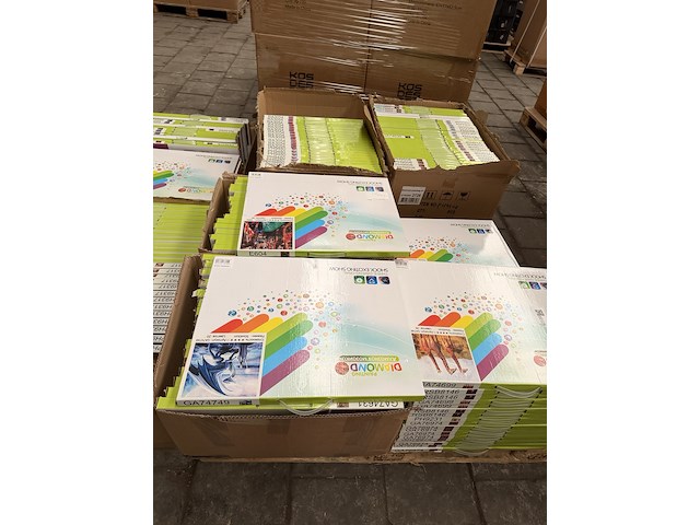 Partij diamond painting inclusief tools 40x50cm (ca. 190x) i-wannahave - afbeelding 11 van  19