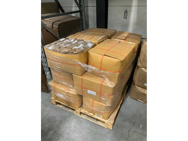 Partij dillewijn zwapak elastieken 120x12mm natural 1kg per zak (300x) - afbeelding 3 van  3