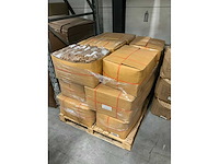 Partij dillewijn zwapak elastieken 120x12mm natural 1kg per zak (300x) - afbeelding 3 van  3
