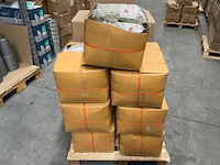 Partij dillewijn zwapak elastieken 40x1.5mm wit 1kg per zak (130x) - afbeelding 2 van  3