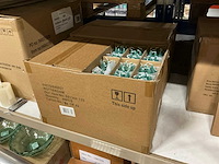 Partij dinerkaarsen 11,5x2cm (672x) - afbeelding 2 van  2