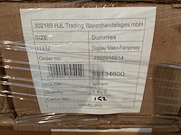 Partij display basic duvet cover 90x100x200cm, white (155x) - afbeelding 4 van  4