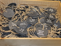 Partij div decoratie leistenen hangers