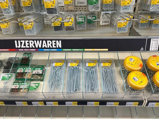Partij divers bevestigingsmateriaal (3000x) - afbeelding 10 van  35