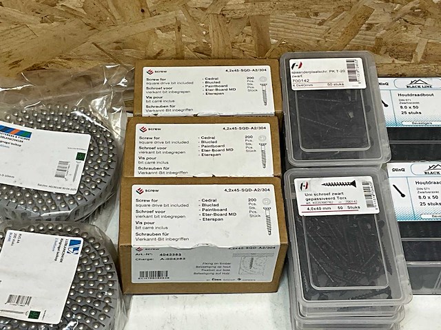 Partij divers bevestigingsmateriaal (64x) - afbeelding 13 van  20