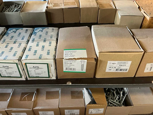 Partij divers bevestigingsmateriaal (98 verpakkingen) - afbeelding 4 van  38
