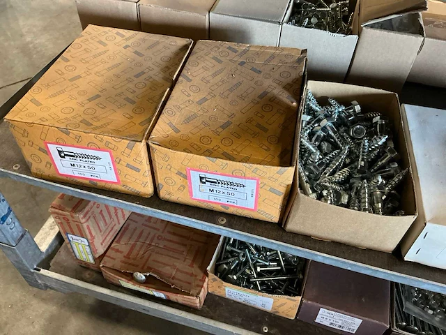Partij divers bevestigingsmateriaal (98 verpakkingen) - afbeelding 29 van  38