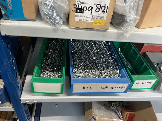 Partij divers bevestingsmateriaal - afbeelding 6 van  8