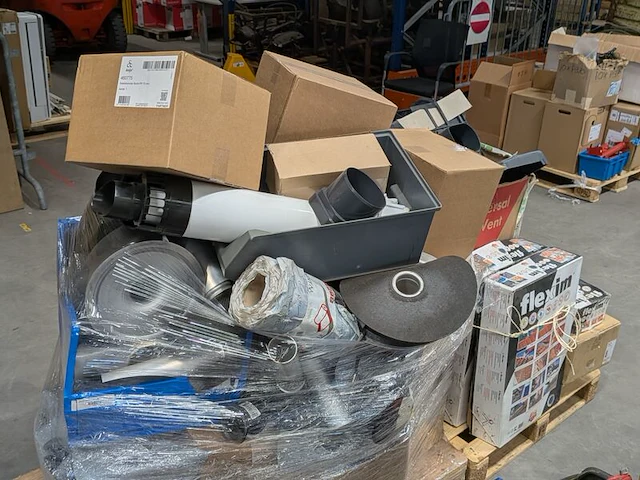 Partij divers bouw- en installatiemateriaal - afbeelding 4 van  9