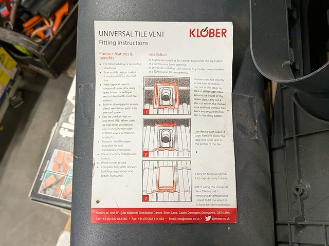 Partij divers bouw- en installatiemateriaal - afbeelding 7 van  9