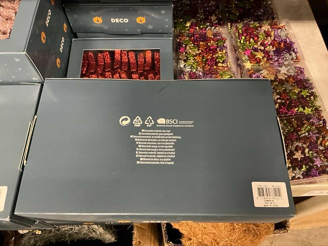 Partij divers deco decoratiemateriaal (142x) - afbeelding 9 van  20
